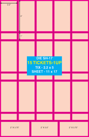 ticket sheet