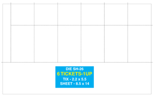 ticket sheet