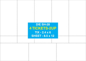 ticket sheet