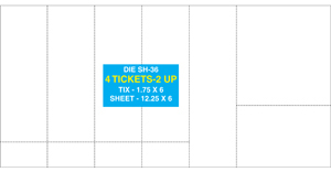 ticket sheet