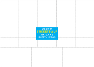 ticket sheet