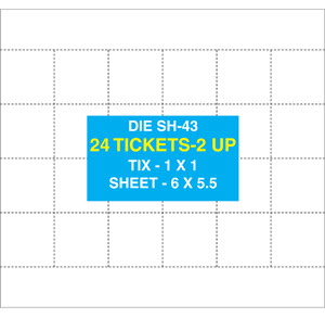 ticket sheet