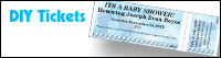 DIY Horizontal Tickets