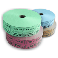 DIY Full Color Raffle tickets