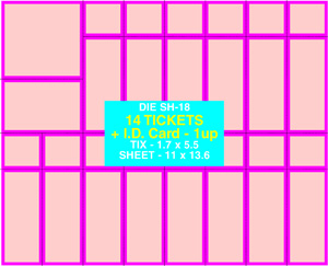 ticket sheet