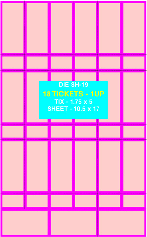 ticket sheet