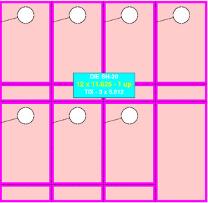 ticket sheet