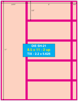 ticket sheet