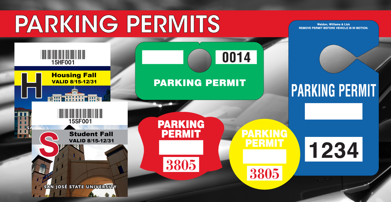 Custom Printed Parking Permits