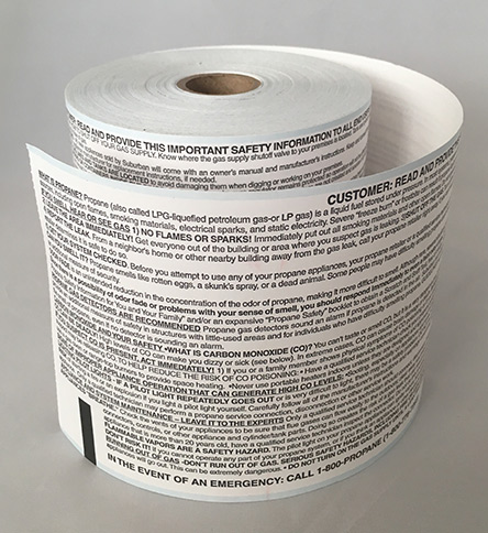 Utility Receipt Paper Rolls